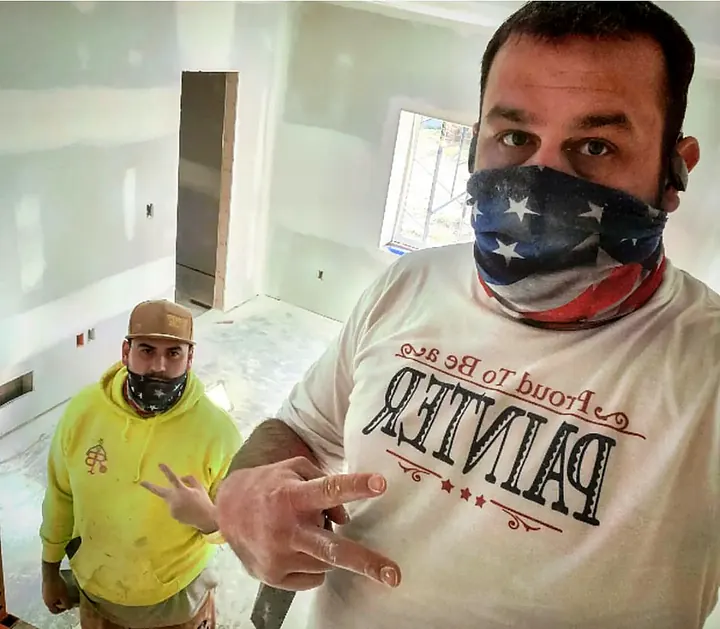 Drywall repair by Red Barn Painting