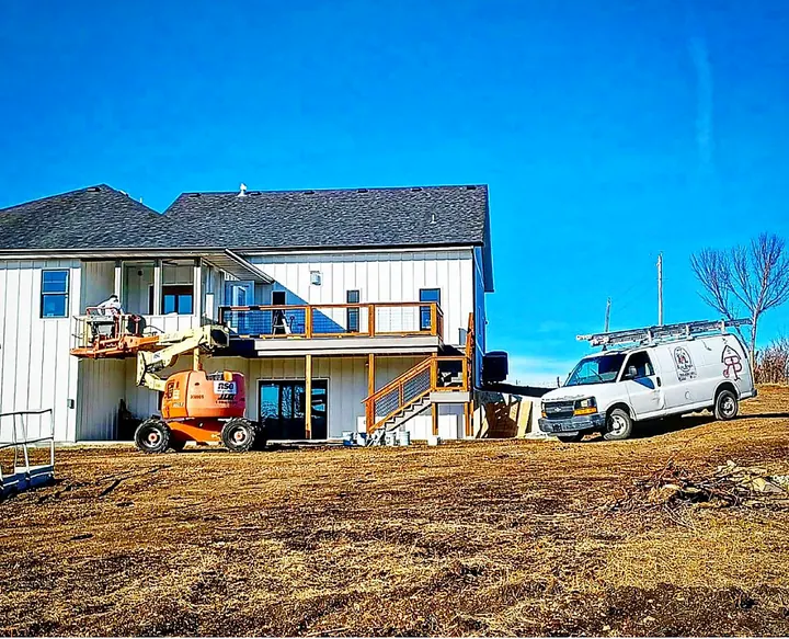 Exterior house painting by Red Barn Painting