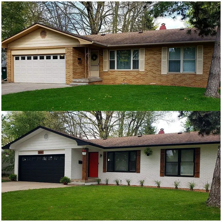 Exterior house painting by Red Barn Painting