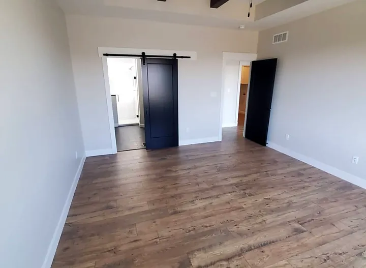 Freshly painted interior by Red Barn Painting