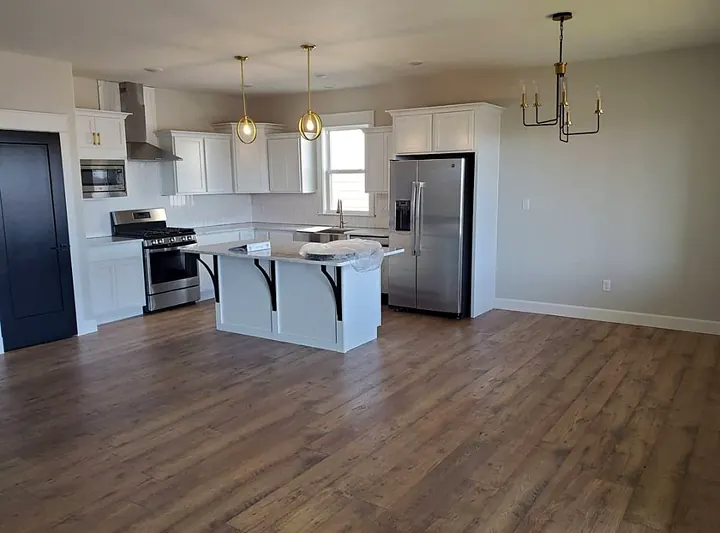 Freshly painted interior by Red Barn Painting