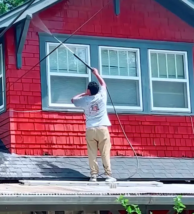 Pressure Washing by Red Barn Painting