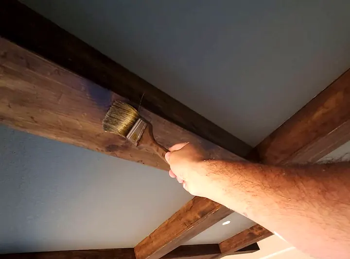 Wood staining by Red Barn Painting